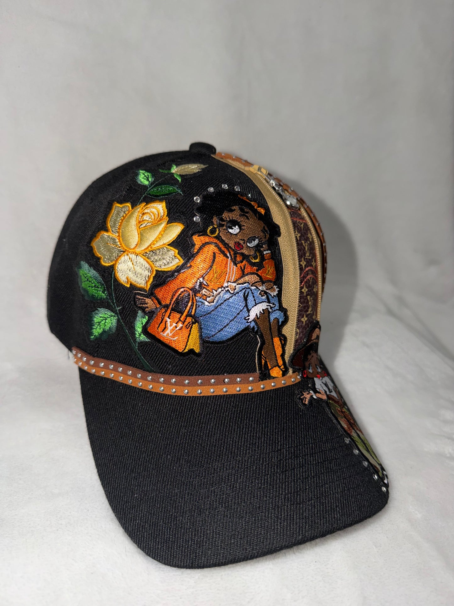 Boujee Betty Boop Black Hat