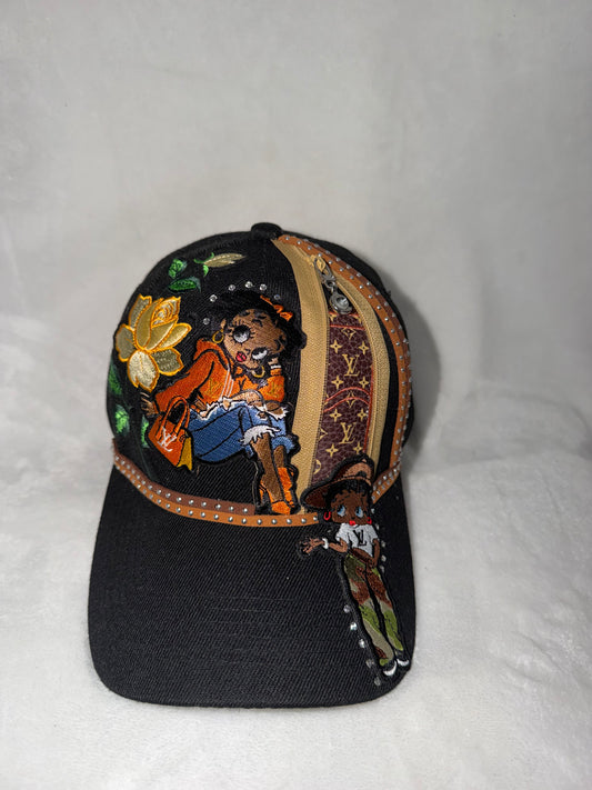 Boujee Betty Boop Black Hat