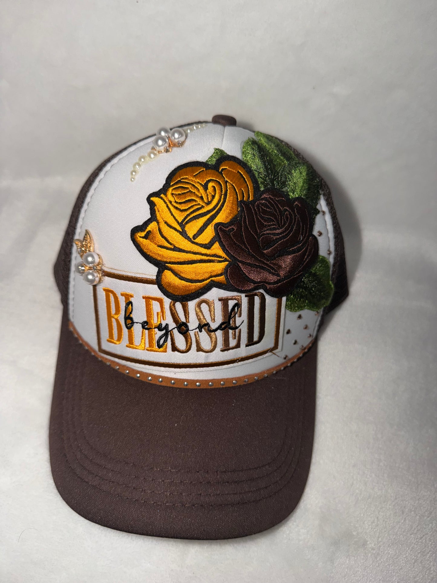Women’s “Beyond Blessed” Brown Hat